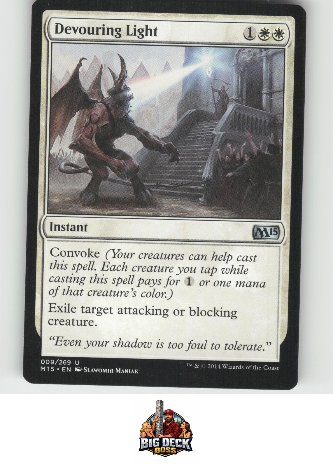 Devouring Light Magic 2015 (M15) Uncommon 9 MTG Lightly Played