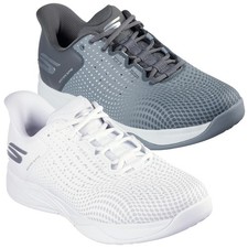 Skechers Mens Slip-ins Trainers Padel Pickleball Tennis Shoes Viper Court Reload