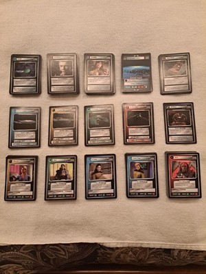 1994 Srar Trek Next Generation CCG Alpha Limited Uncommon & Common 242 Card Set