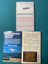 Lot Of 3 Of The Most Collectible Vintage Paperbacks About UFO’S