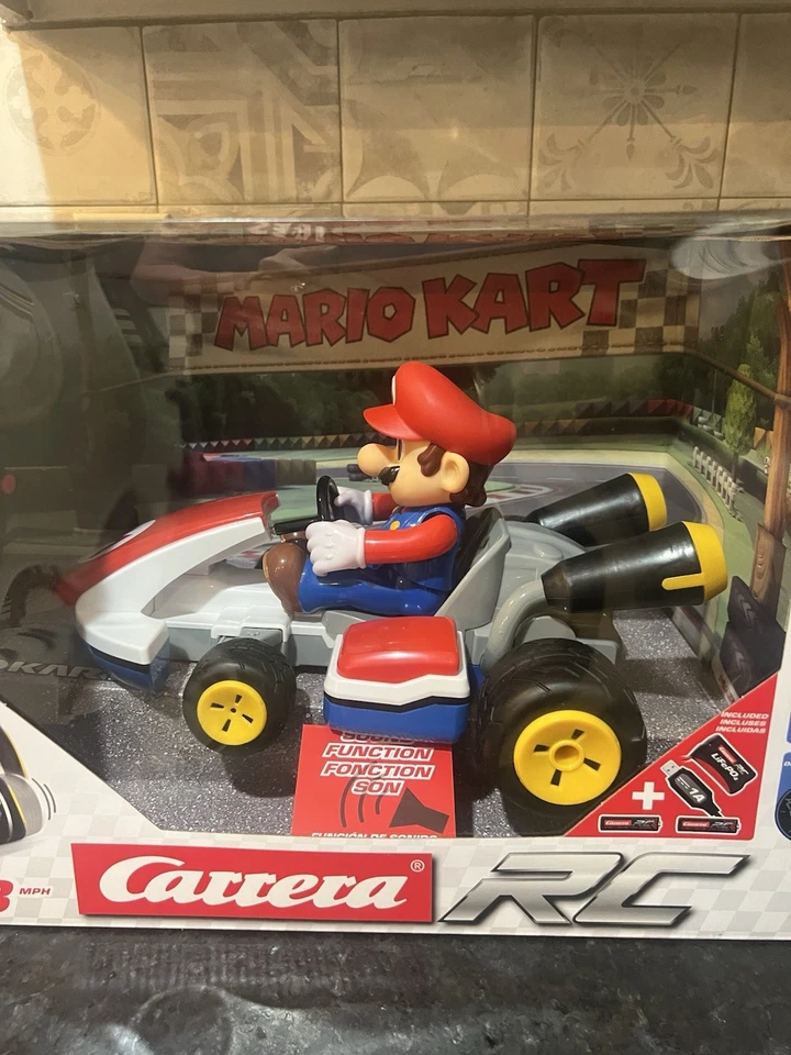 Carrera RC 1:16 Scale Mario Kart Remote Control 2.4 GHz Up To 13 Mph *New* - Image 3 of 4
