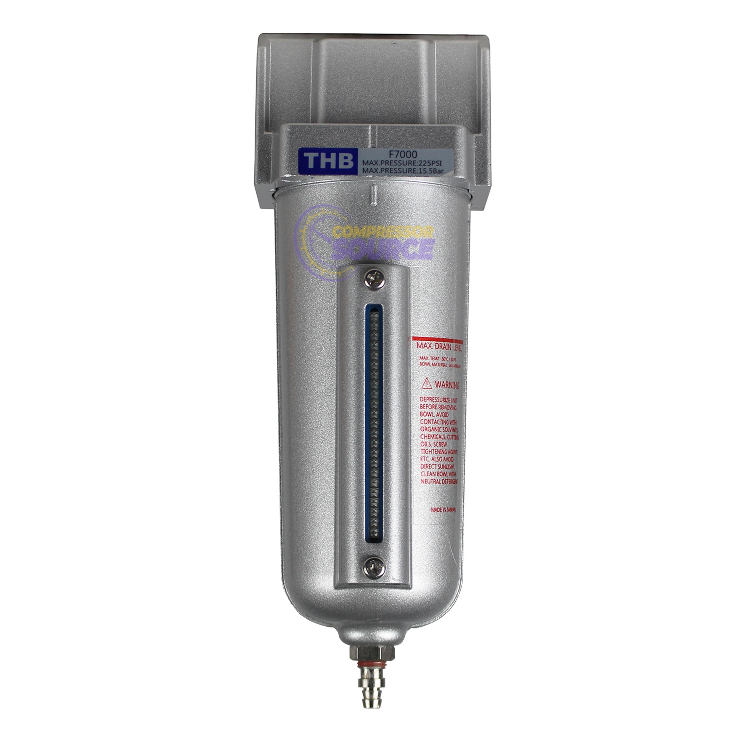 3/4" Compressed Air In Line Moisture & Water Filter Trap F706 Compressor