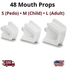 EXTND 48/Bag Dental Mouth Prop Bite Block S/M/L Disposable Latex-Free