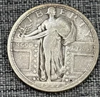 1917 D I Standing Liberty Quarter VG