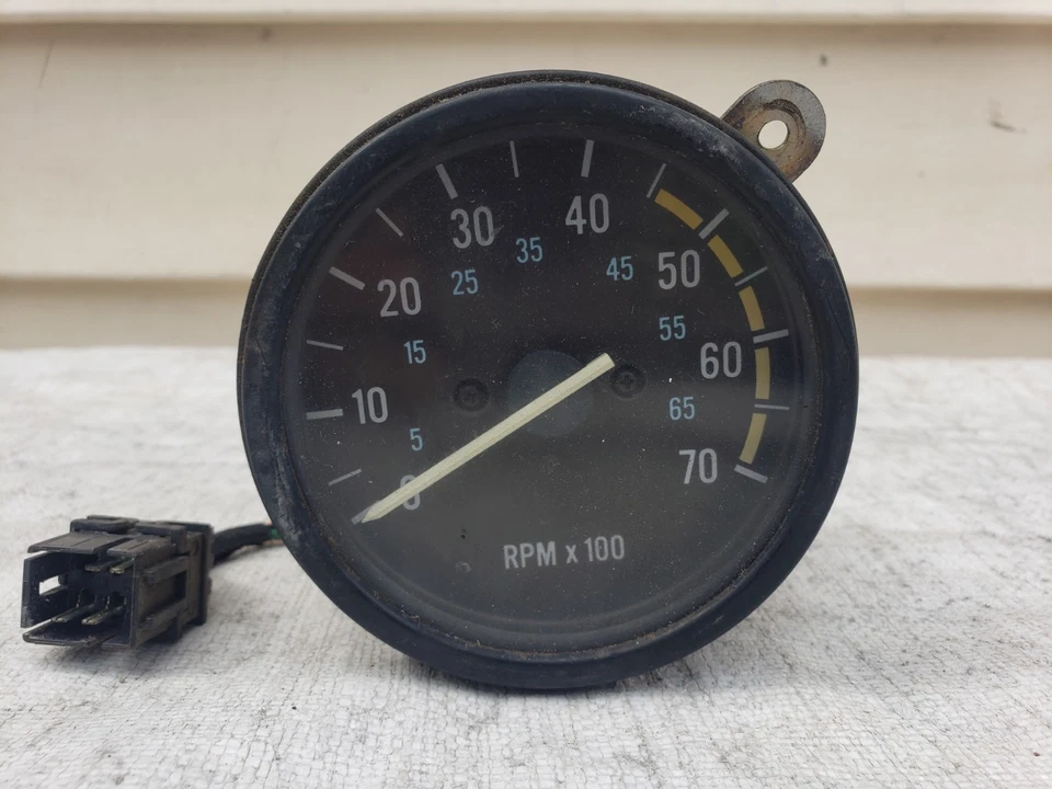 87-91 Jeep YJ Wrangler 4.2 4.0 tacômetro medidor de RPM instrumento 6 cilindros fabricante de equipamento original - Imagem 3 de 4