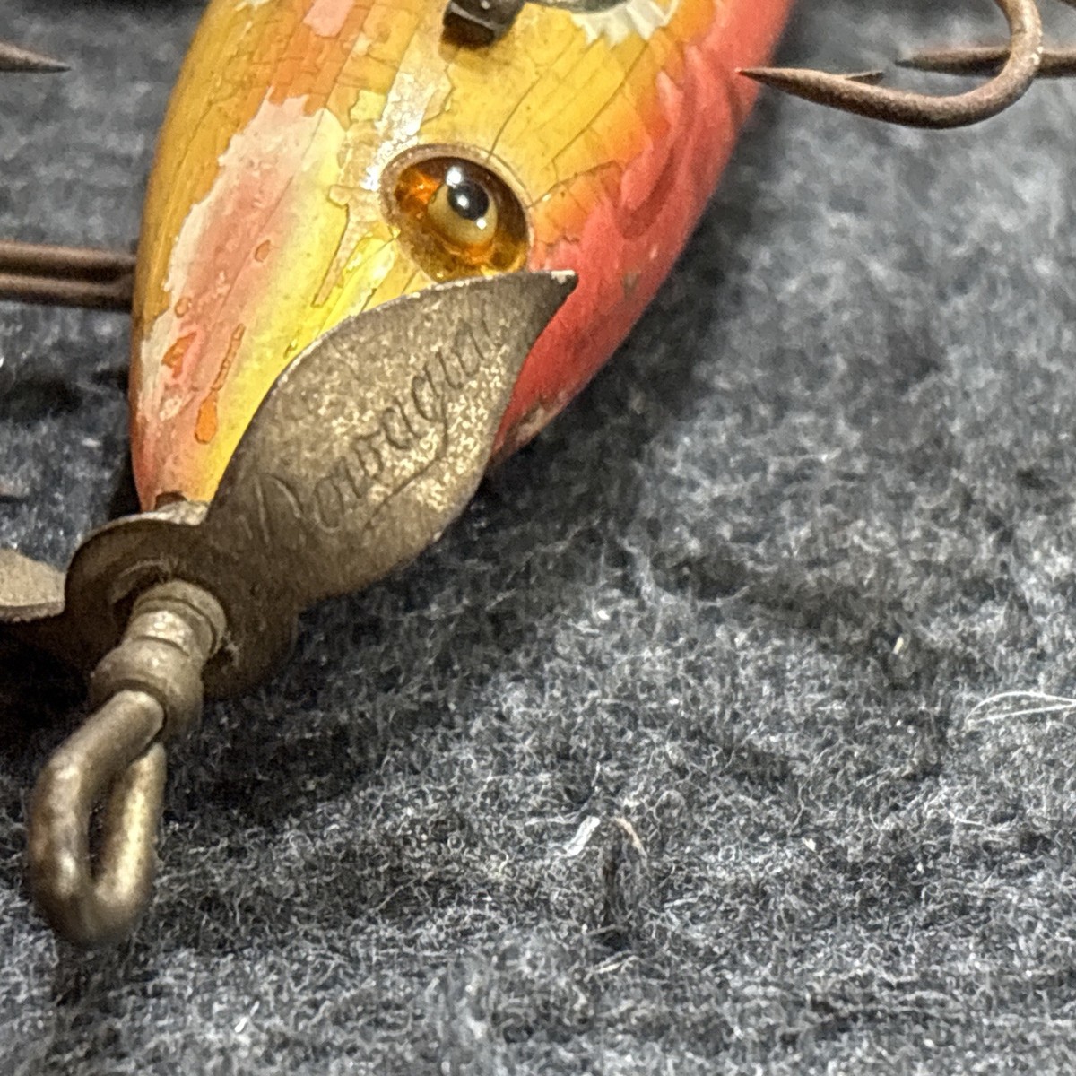 Ancien leurre Heddon Dowagiac #150 Minnow navire du Japon