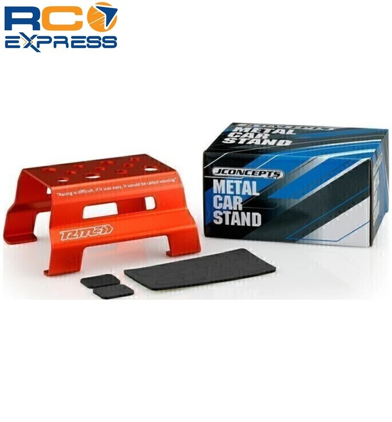 JConcepts RM2 Metal Car Stand Red Fits 1:10 & 1/8 Vehicles JCO8132 - Image 2 of 2