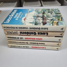 (Goldoni) Lotto 5 volumi Luca Goldoni   Mondadori titoli in foto