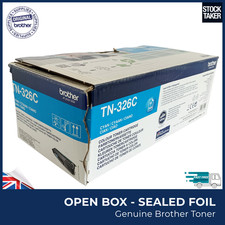 Image of Genuine Brother TN-326 Cyan Toner Cartridge High-Capacity TN326C DCP-L8400CDN