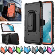 For Samsung S22 Ultra S22 S22 5G Phone Case Rugged Rubber Cover / Rotating Clip