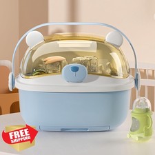 QDTTSRY Bottle Drying Rack Light Sky Blue