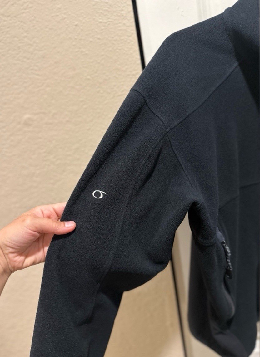 Giacca pile vintage Arc'Teryx Sigma AR media nera Canada Polartec Gorp Y2K anni 2000