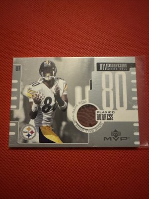 2003 Upper Deck MVP Souvenirs Game Ball Plaxico Burress #GB-PB