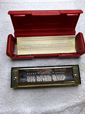 HOHNER Big River Harp MS System Diatonic Harmonica Key of C w/ Case