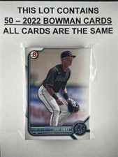 Salas, Jose - 2022 Bowman Paper Prospect - 50 Card Lot - Card #BP-30