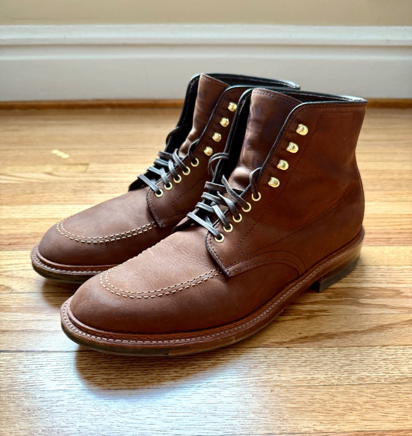 Alden D1974HC Tobacco Chamois Indy Boot
