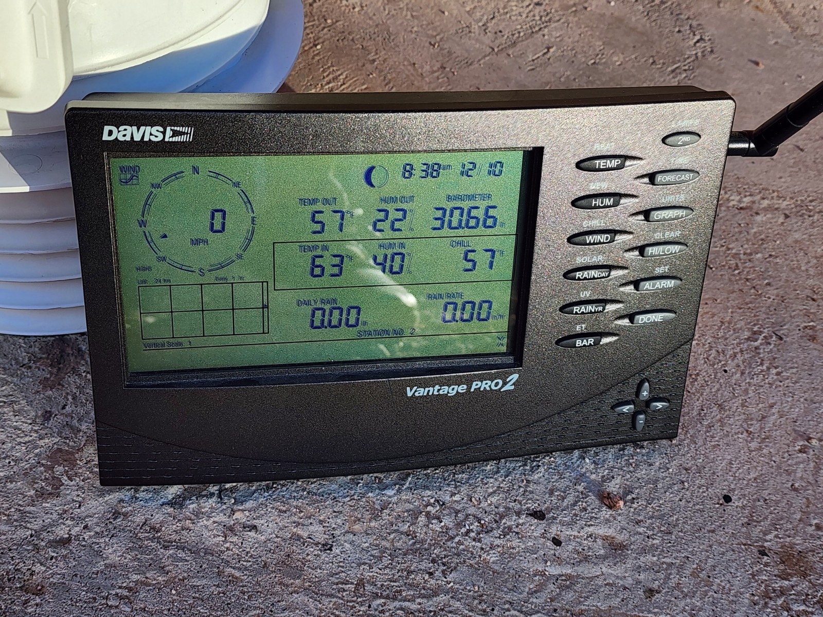 Davis Instruments Davis Vantage Pro2 Wireless Weather Station PRO 2 Solar Sensor