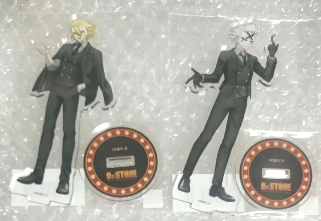 Dr.STONE Acrylic Stand Figure Stanley & Xeno Casino ver. Set of 2