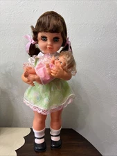 Jane & Jenny Rocking Motion Musical Lullaby Melody Doll 19" with 6.5" Baby