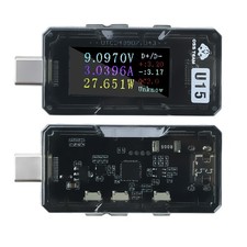 USB Digital Voltage Current Meter Power Capacity Tester 4-25V5A Charger Detector