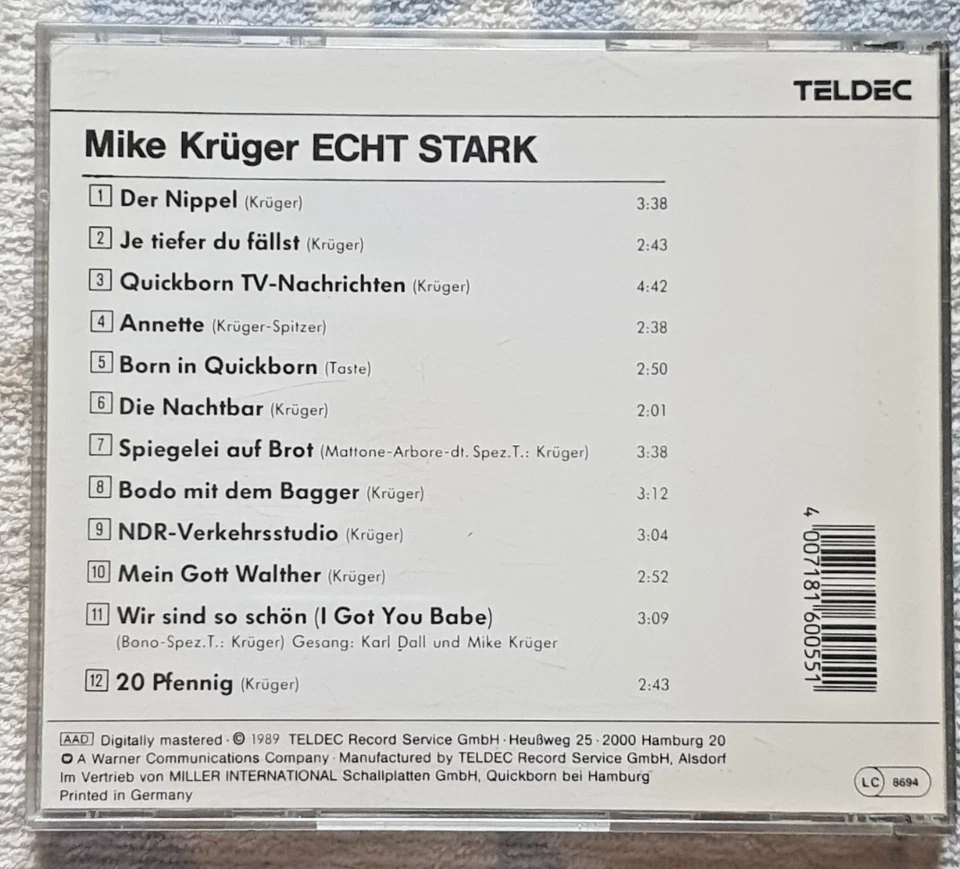 Mike Krüger – Echt Stark CD - Bild 2 von 2