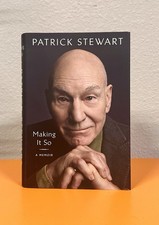 Sir Patrick Stewart Signed Autograph Making It So Hc Book 1st Edition