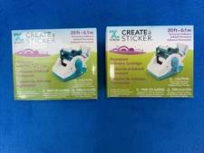 Xyron 250 Create A Sticker 2.5" - 2 Refill Adhesive Cartridges AT255-20CFTP