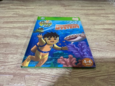 LeapFrog Tag + LeapReader  book   GO DIEGO GO! UNDERWATER MYSTERY