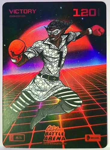 2026 Bo Jackson Battle Arena Victory Victor Wembanyama Power Glove Foil PG-74