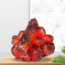 Flameless Fireplace Lamp Realistic LED Flame Effect for Festival Christmas