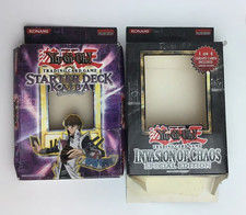 Yu-Gi-Oh! TCG Starter Deck: Kaiba Evolutions & IOC SE - Empty Box Lot - Konami