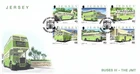 2013 Jersey 90th Anniversary of Jersey Motor Transport Co. Buses First Day Cover