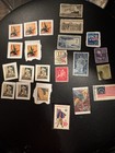 60 Vintage US & AU postage stamps — photo 3