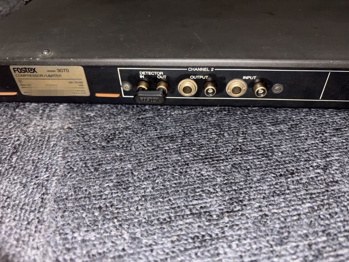 Fostex Compressor Limiter Model 3070 Good | eBay