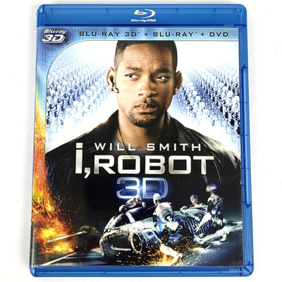 I, Robot (Blu-ray, Blu-ray 3D, Widescreen) Will Smith