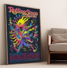 Rolling Stone Festival Brazil December 3 2016 Sao Paulo Poster