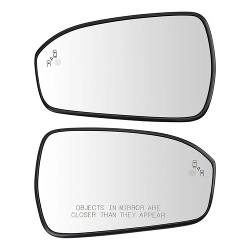 For Ford Fusion 13-20 TRQ MGA20190 Driver & Passenger Side View Mirror Glass Set