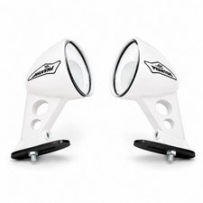 Rare Universal Racing Side Mirrors Jdm Black Fender Mount Drift Style Pair Rare Universal Racing Side Mirrors Jdm Black Fender Mount Drift Style Pair
