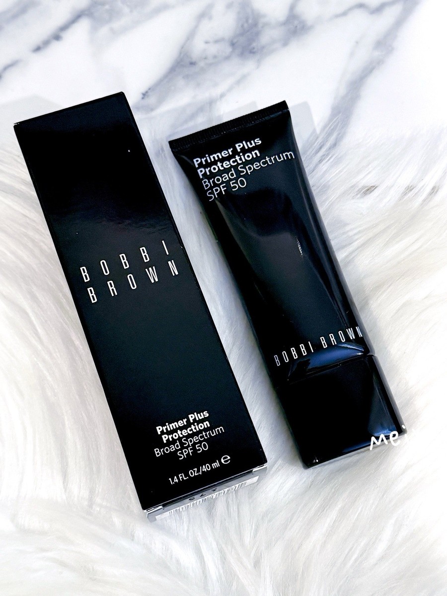 Bobbi Brown Primer Plus Protection, SPF 50, Full Size 1.4Oz. /40mL