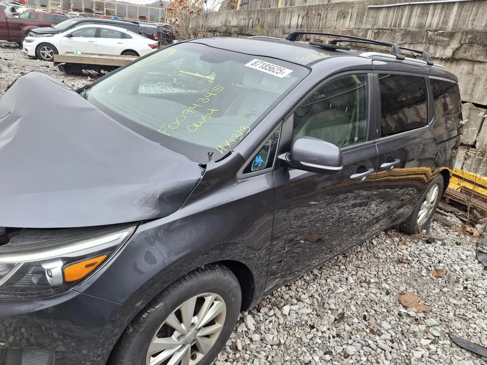 Espelho de porta direita usado serve: 2017 Kia Sedona Power lâmpada repetidor lateral preto moul - Imagem 4 de 4