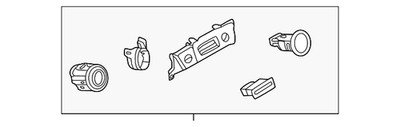 Genuine Nissan Console Trim Panel 96912-6RB1A