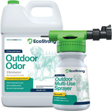 Outdoor Odor Eliminator  outside Dog Urine Enzyme Cleaner   Powerful Pet, Cat,