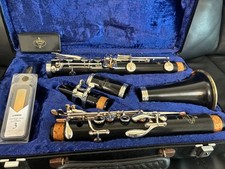 Buffet Crampon E12 Bb Clarinet Overhauled Leather Pads w Case Preowned Japan