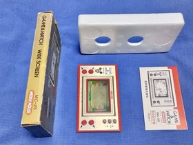 Nintendo Game & Watch Mickey Mouse MC-25 Wide Screen 1981 with Box Tested
