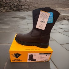 Herman Survivors Plower Men's Work Boots Size 10 D ASTM F2413