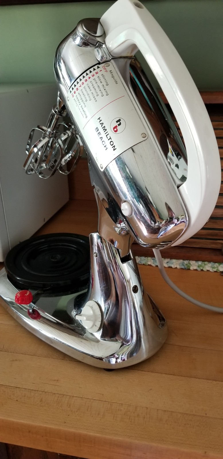 Vintage 1964 Hamilton Beach Stand Mixer Model K Clean Complete WORKS READ