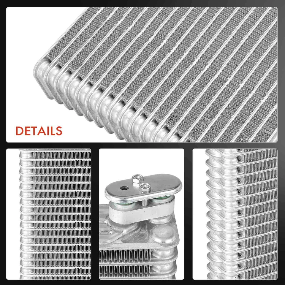 Núcleo evaporador de aire acondicionado frontal para Mitsubishi Eclipse Endeavor Galant Plate Fin Foto 3 de 4