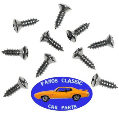 Ford Dash Interior Console Door Panel Phillips Tapping Screw #8 x 1/2'' 10pcs 141