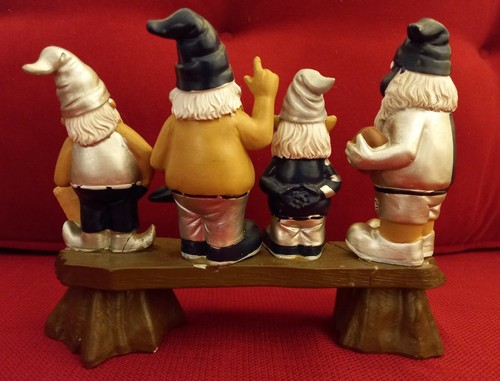 Patriots Gnome Bench RARE Forever Collectibles New England Figure - Picture 2 of 12
