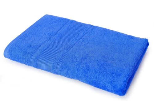5 PC Lotto Cotone Multicolore Bagno Viso Asciugamano Solido Morbido Asciugatura - Foto 2 di 10